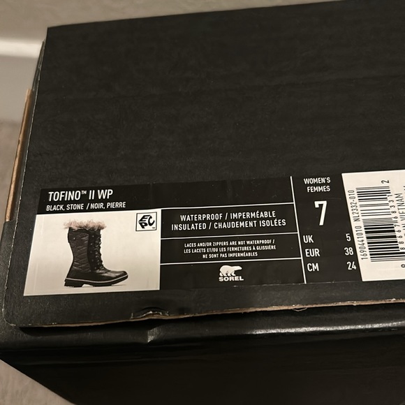 Sorel tofino II waterproof boots size 7 these are new! - Picture 6 of 6